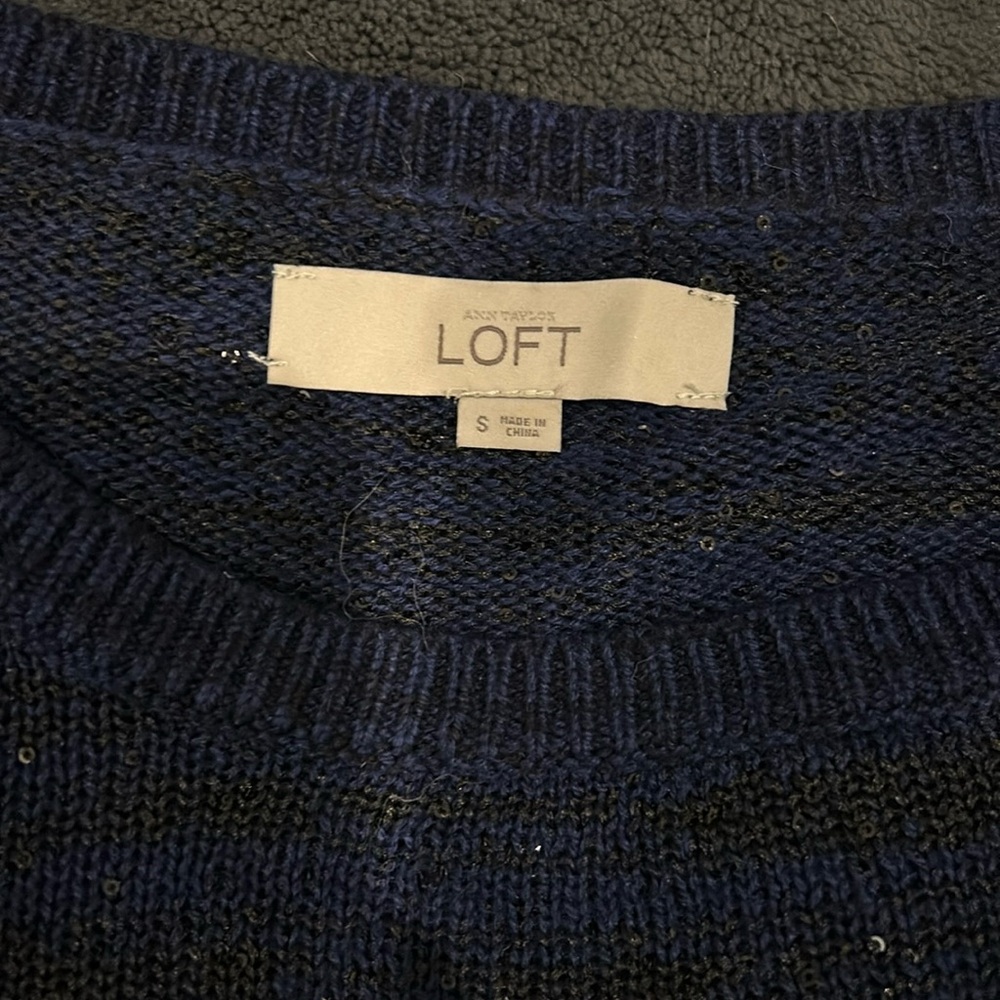 Shimmery loft sweater